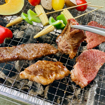 BBQのお肉売れてます！