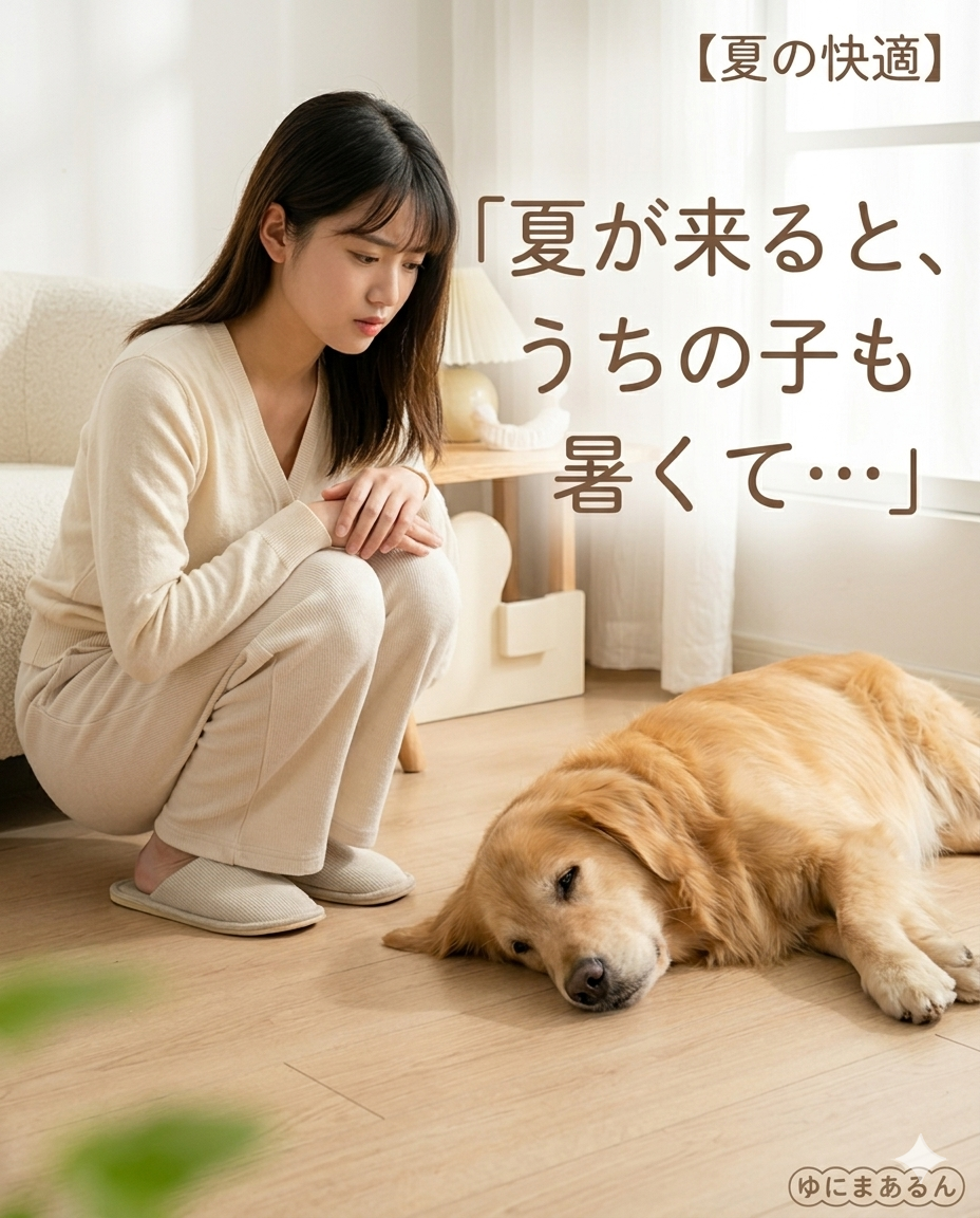 暑い夏を快適に。大切なペットへの思いやり。」