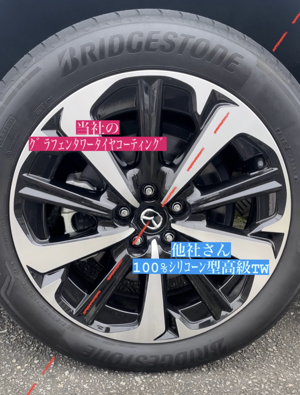 週1更新Blogその3｜タイヤワックスとタイヤコーティングって？