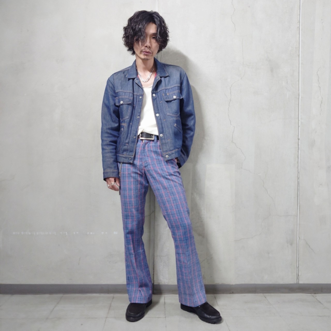 pick up -RANCH CRAFT- DENIM TRACKER JKT