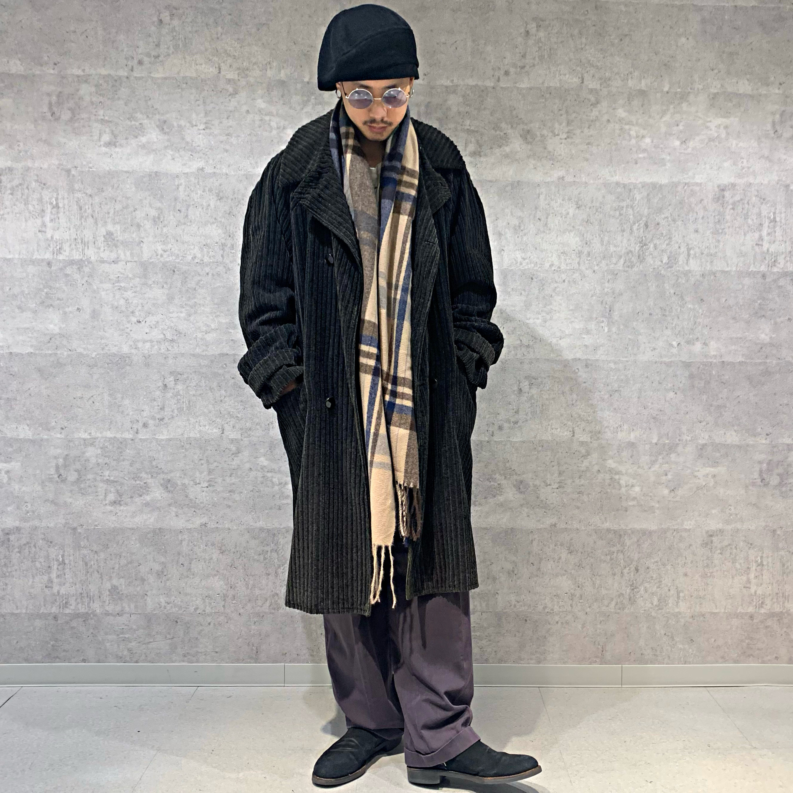 pick up -DCPPI-LONG CORDUROY COAT