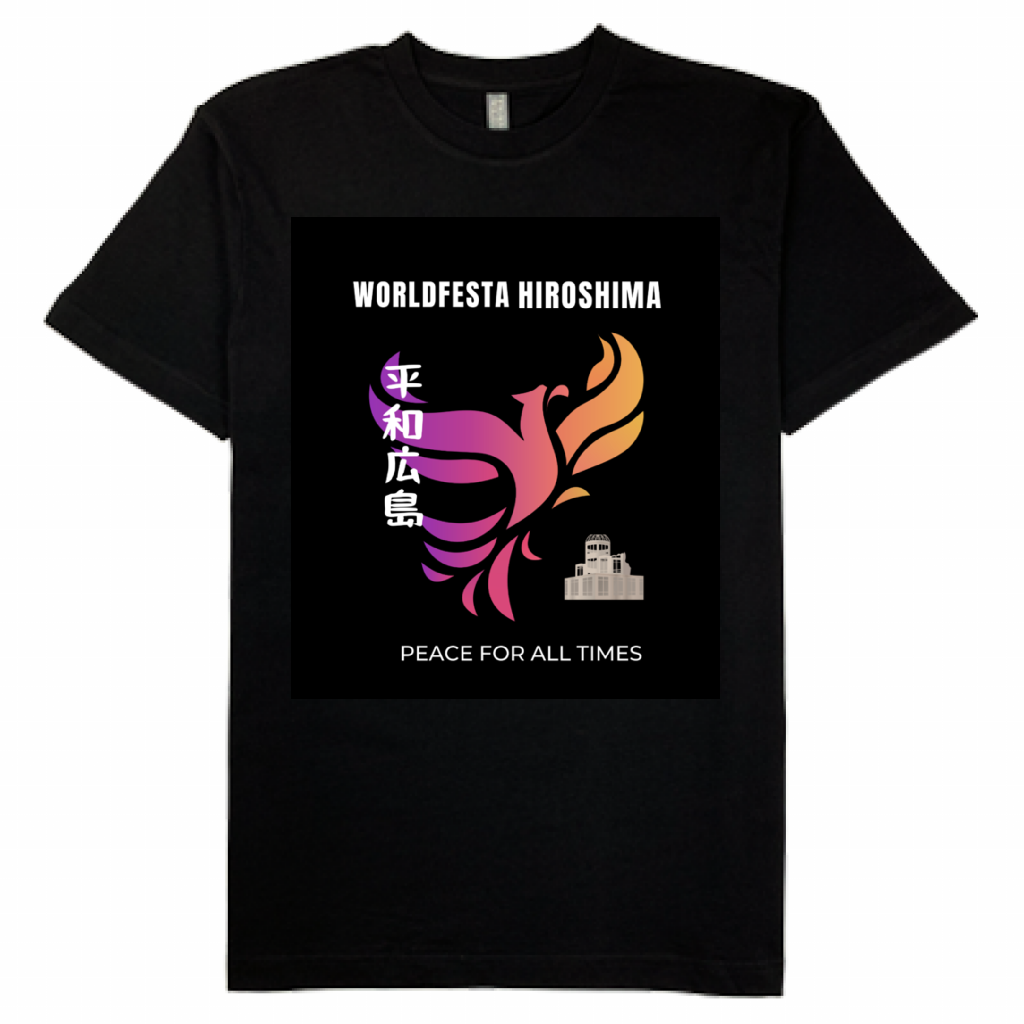 ワールドフェスタ広島のオリジナルＴシャツ・不死鳥