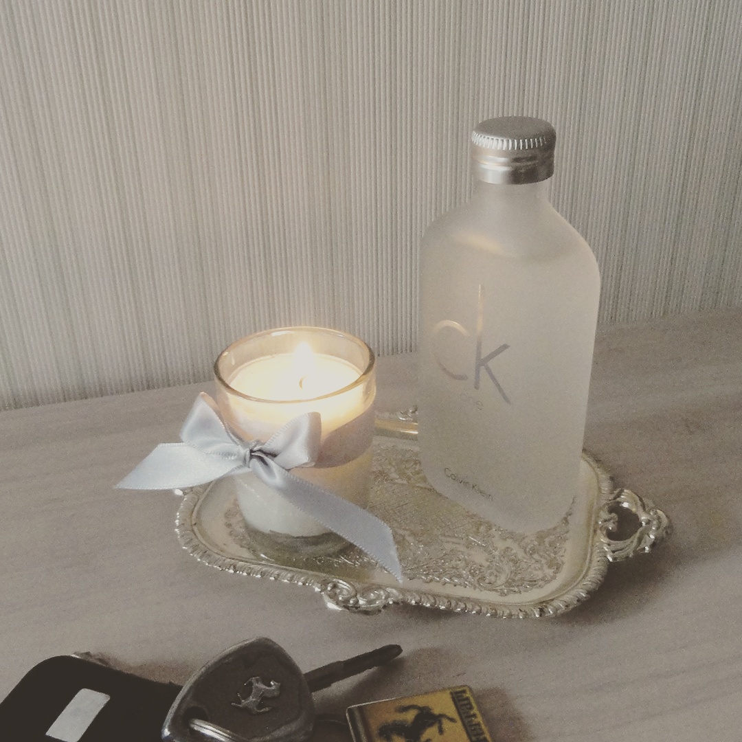 CK oneの香り。pafum soy candle
