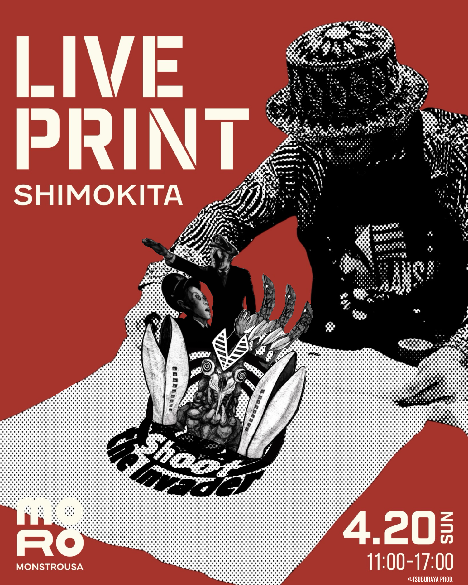 【4/20 SHIMOKITA】APPAREL LIVE ＠下北線路街 空き地