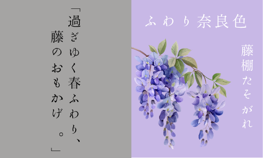 BASE限定 つけペン用インク ふわり奈良色 第九弾 藤棚たそがれ 発売📢