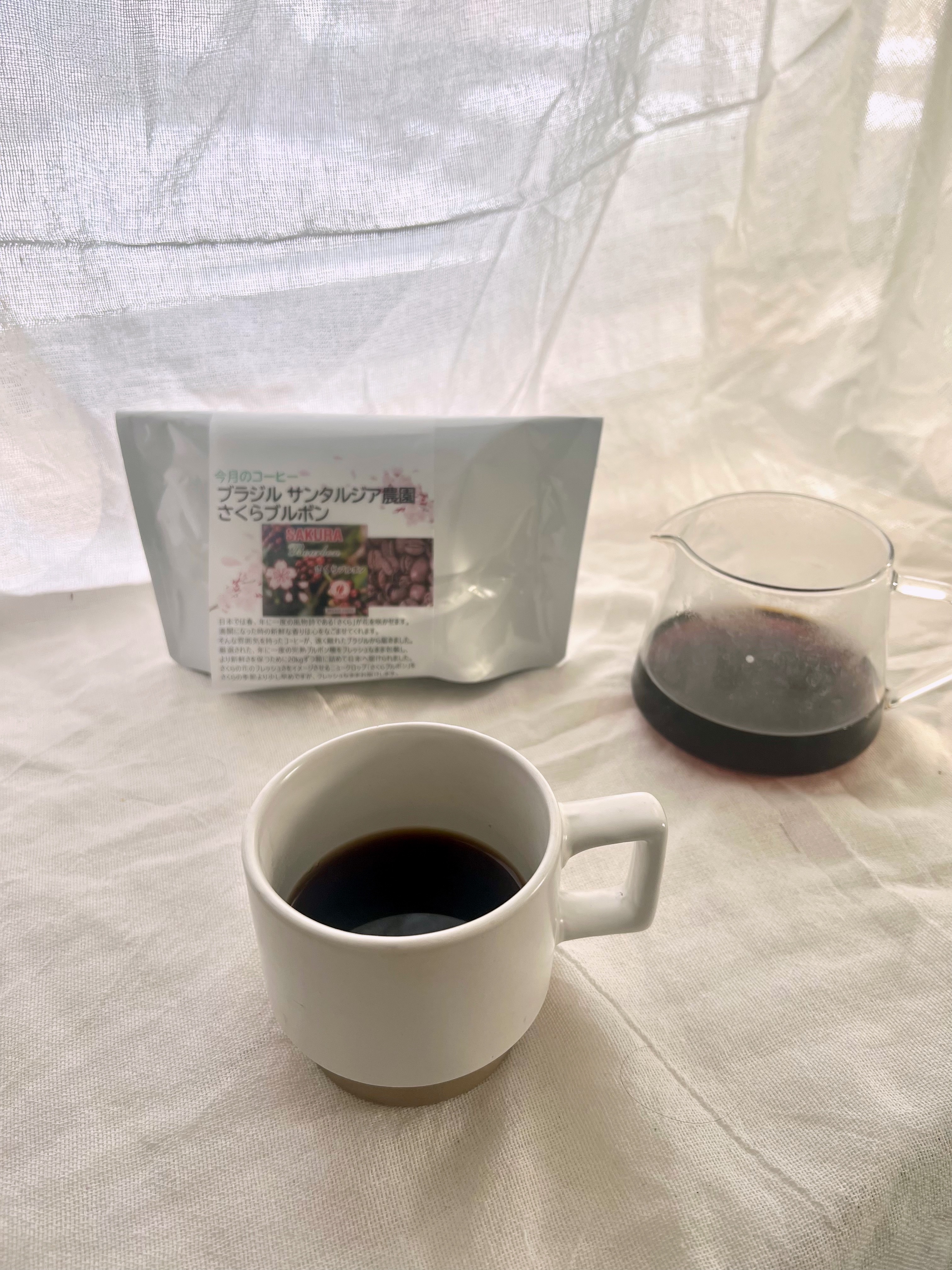 今月のコーヒー『さくらブルボン』