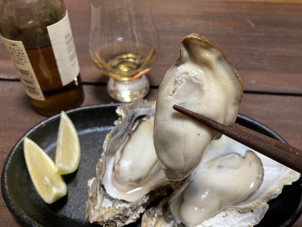 【本日の呑んべぇ①】牡蠣に合うお酒といえばウイスキーですよね！？