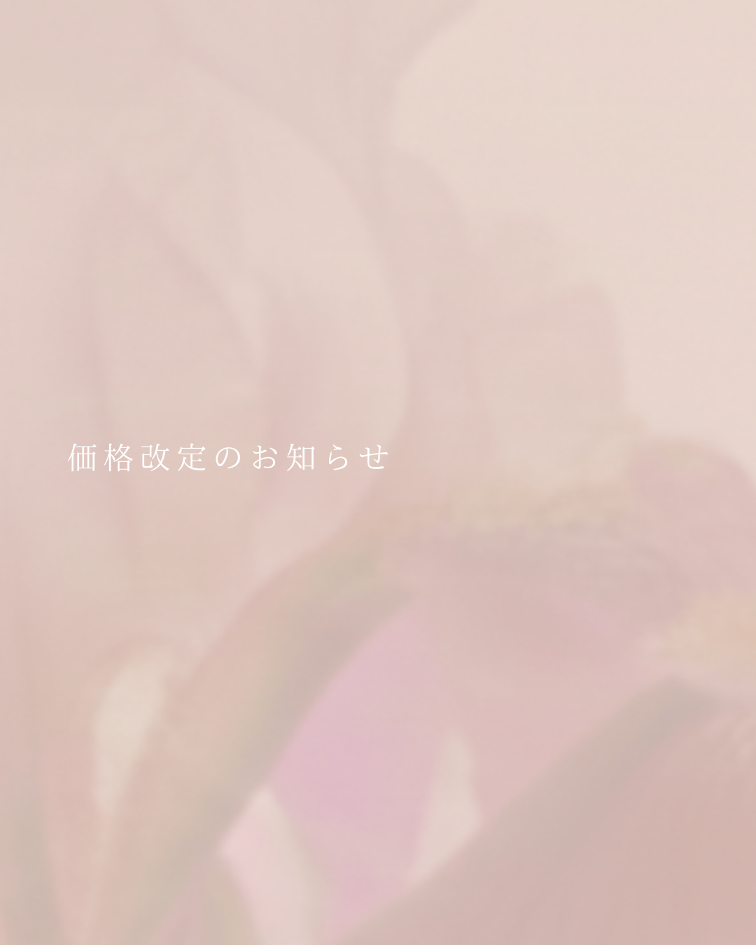 【 価格の改定について 】