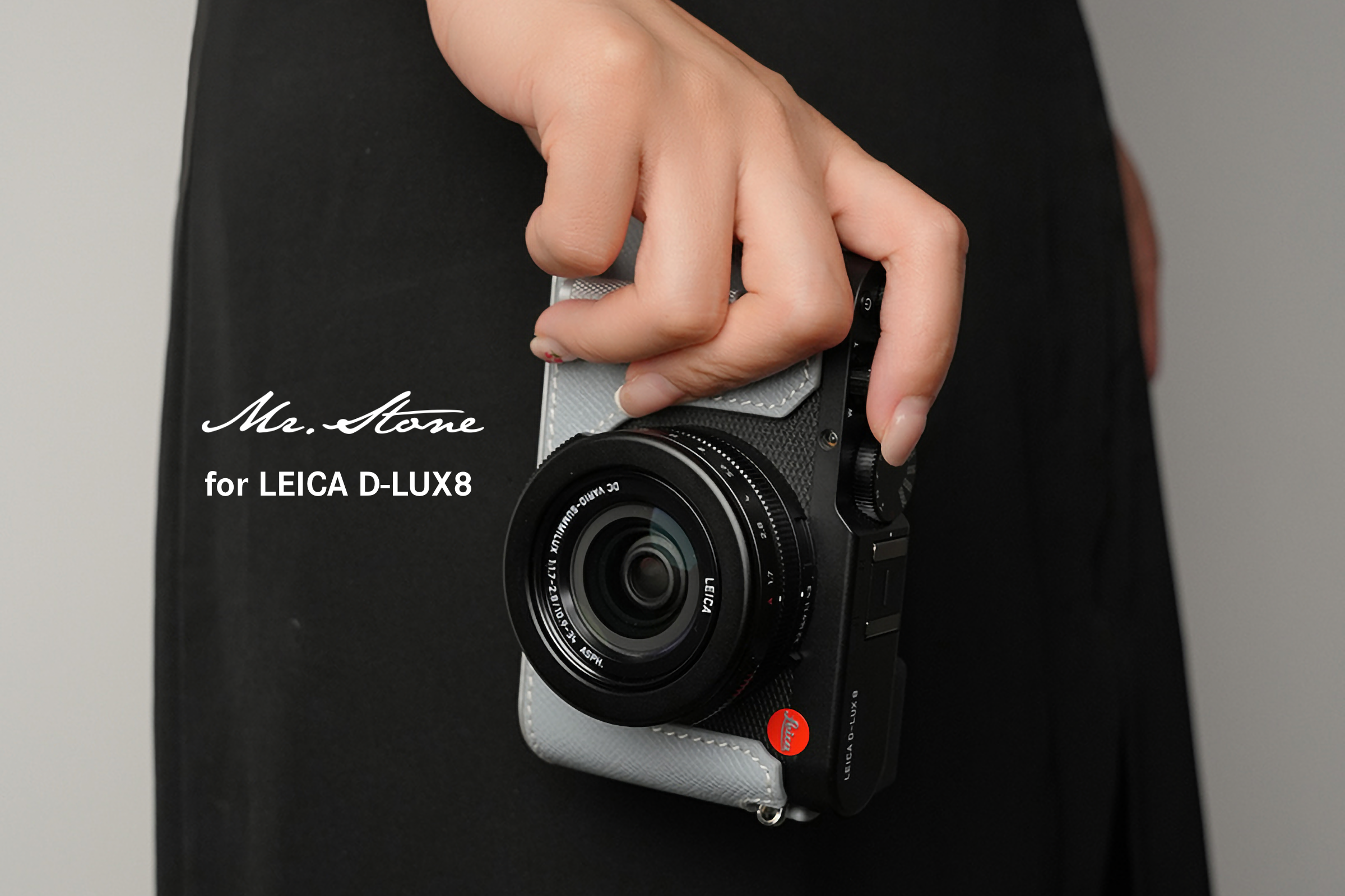 Mr. Stone ライカ D-LUX8 専用レザー・ボディーケース新発売。