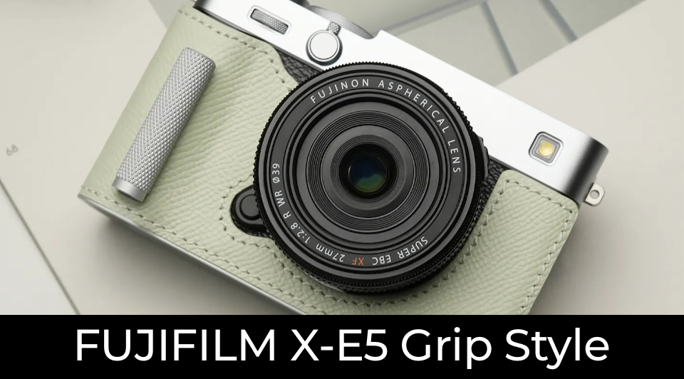 【新製品情報】フジフィルム「X-E5」専用ボディケース発売開始