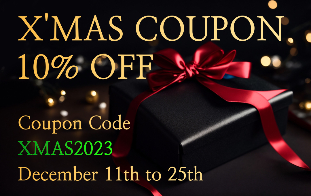 クリスマスクーポンで10%OFF！