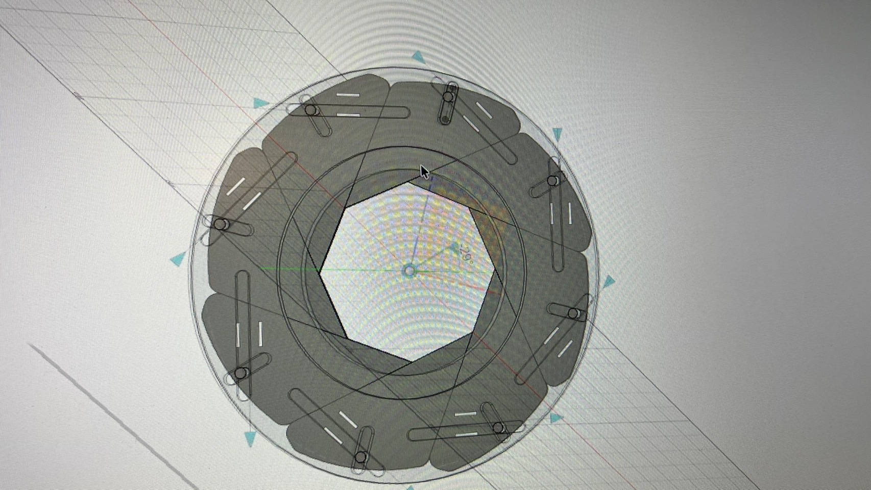 メカニカルアイリス構造