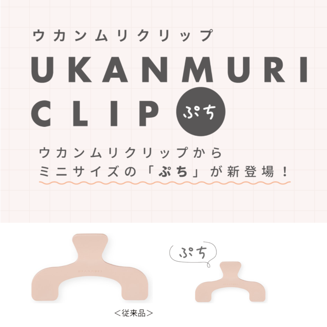 📎新登場！「ウカンムリクリップぷち」