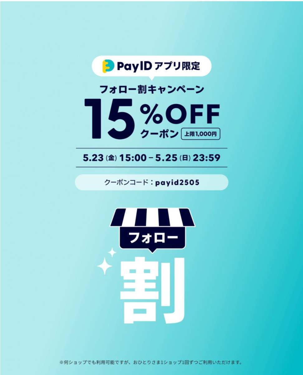 5月のクーポンについて