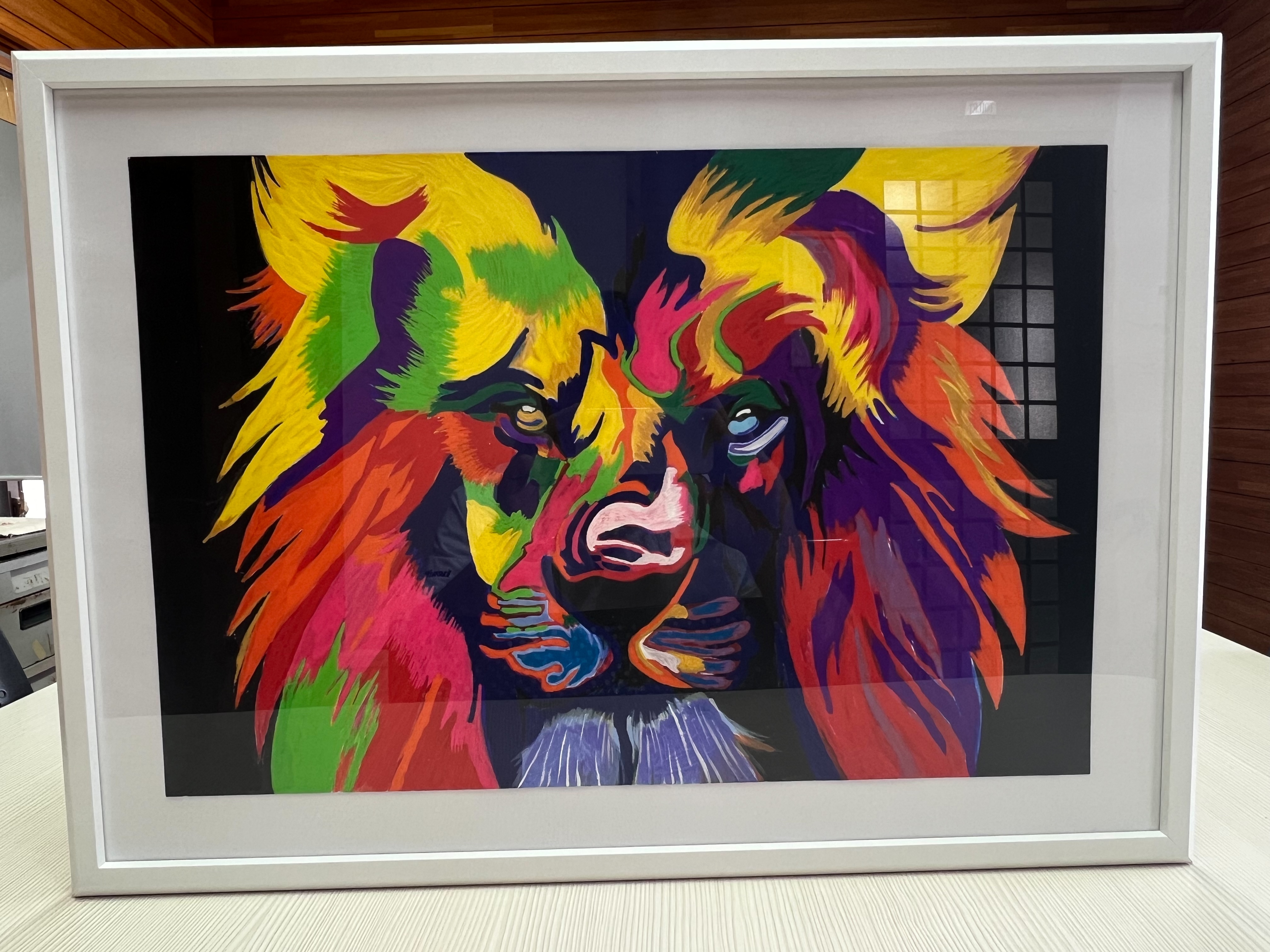 伝統的な技法で描かれた仏画が販売されました。