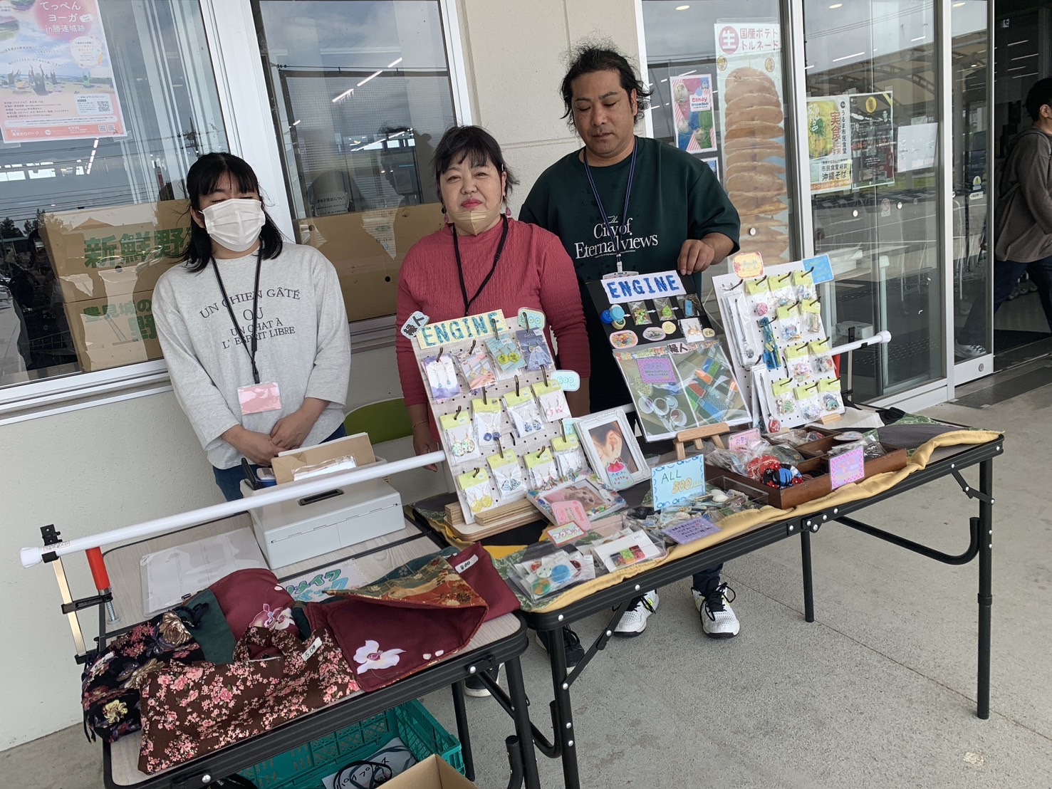 4月5日（金）より恒例のうるマルシェ出張販売が始まりました。
