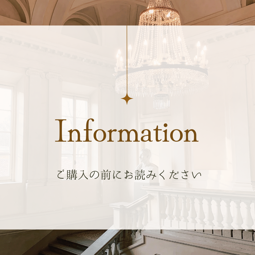 【ご購入前に必ずお読みください】