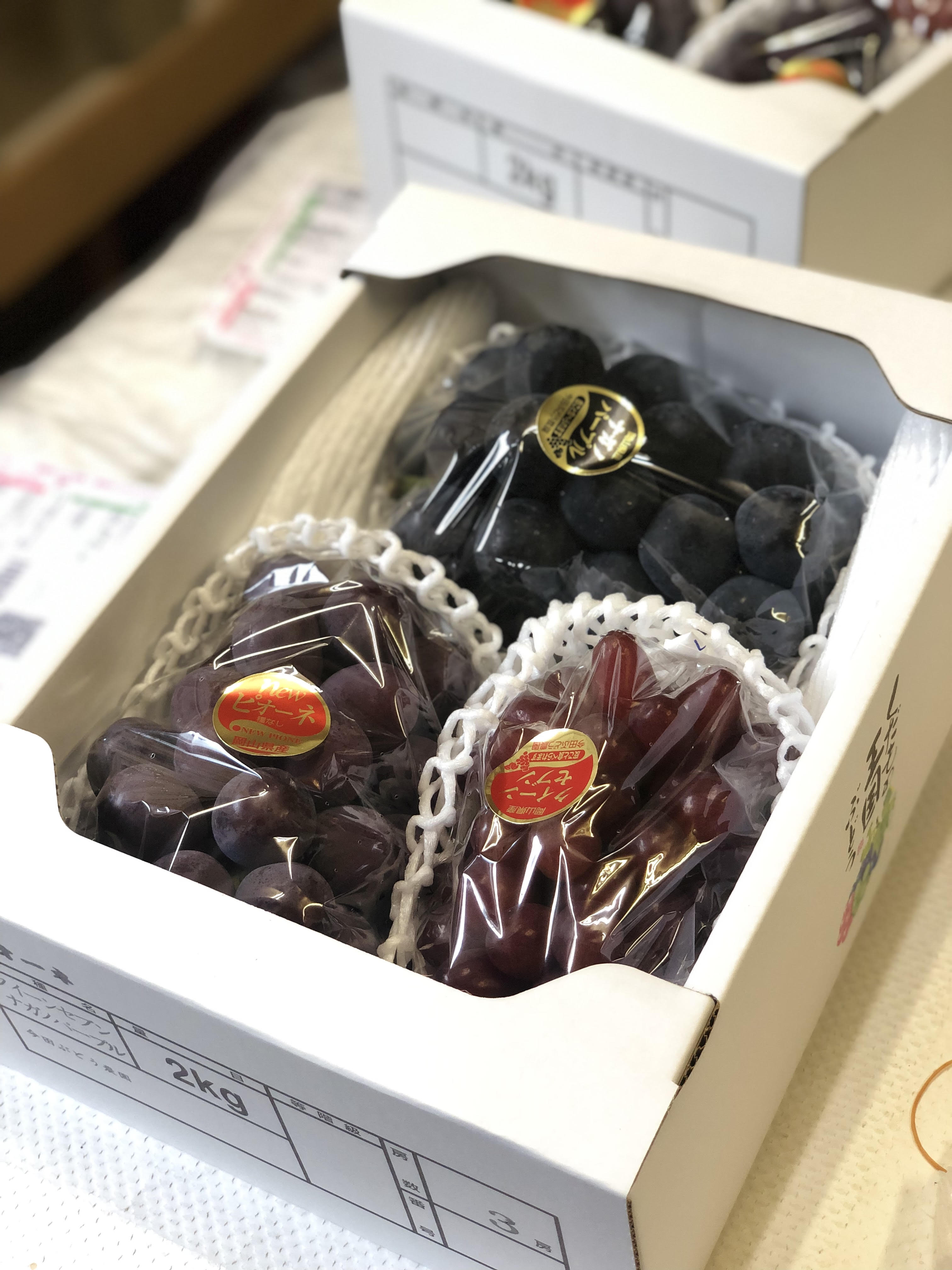 収穫の日々、ご予約の方から発送しております。