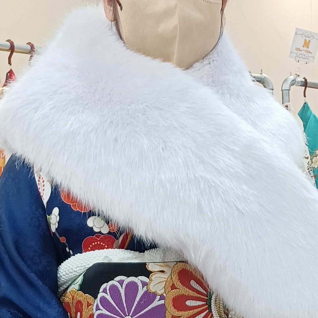 白いモフモフのアレ