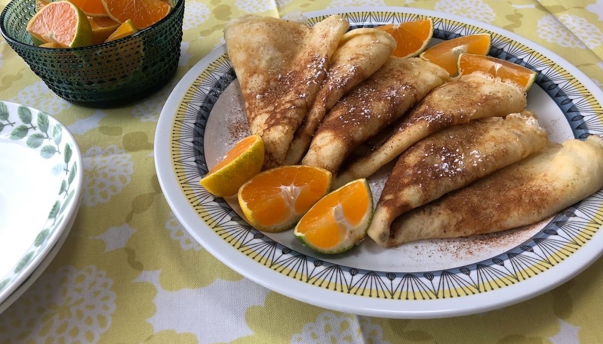 週末のおやつ  - 北欧風パンケーキ -