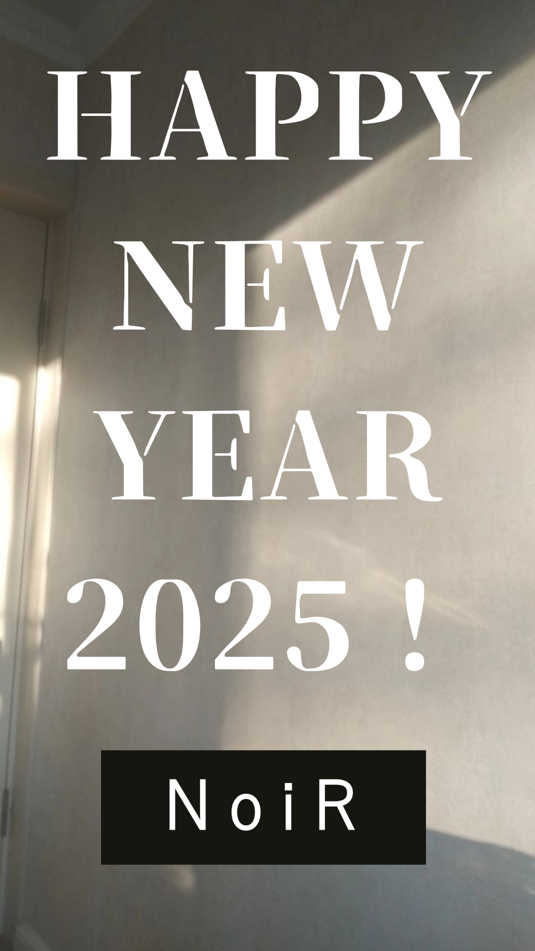 HAPPY NEW YEAR! 2025!