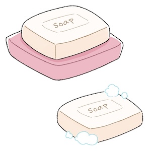 石鹸と美肌