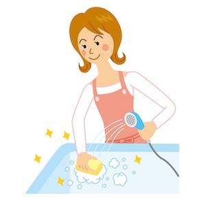 バスタブを洗うのに洗剤は必要でしょうか？
