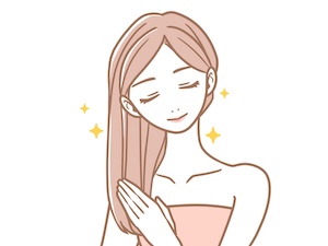 石鹸で髪を洗う時は酢でリンスするとよいです