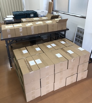 ギリシャからの石鹸を納品しました