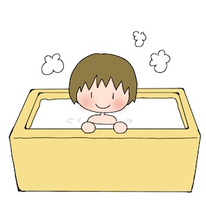 冷え症に牛乳風呂とミルキー石鹸
