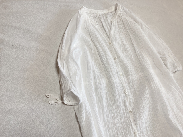 【服づくり】好きな色柄なのに透ける・・・薄手の生地を上手に使う方法２つ
