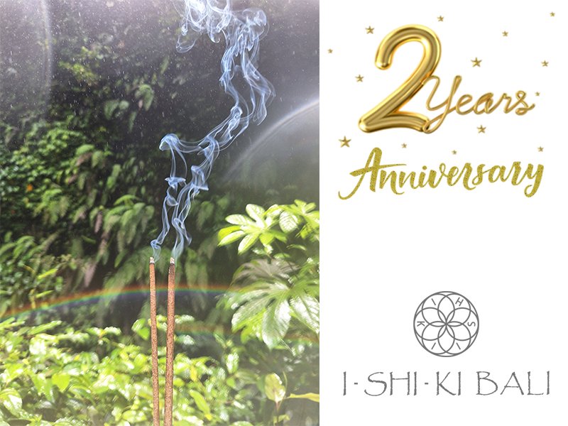 ISHIKI-BALIが2周年を迎えました