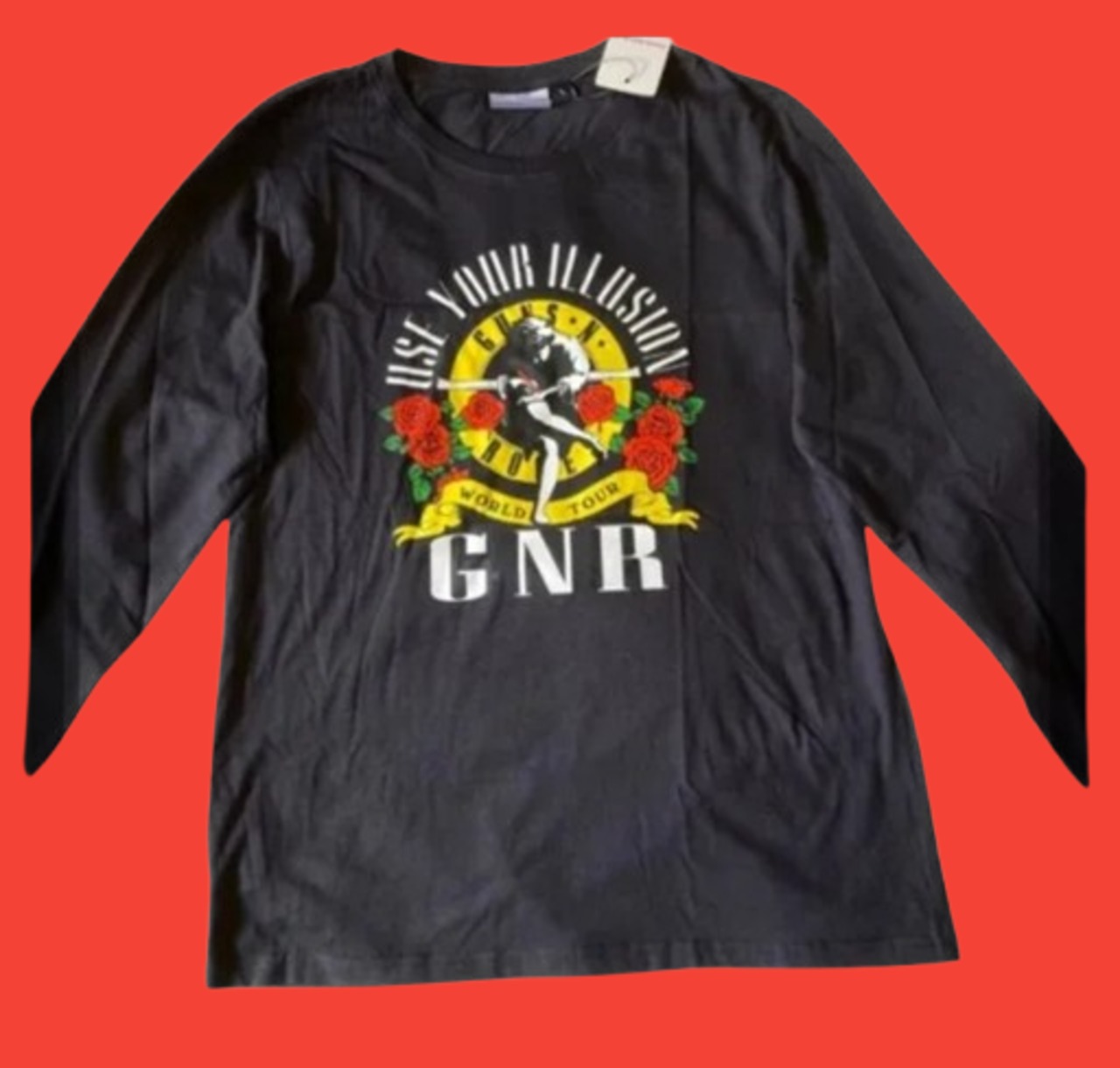 洋楽ファンのメンズは必見👍✨GUNS N' ROSES🎤のヴィンテージシャツでモチベMAXに…