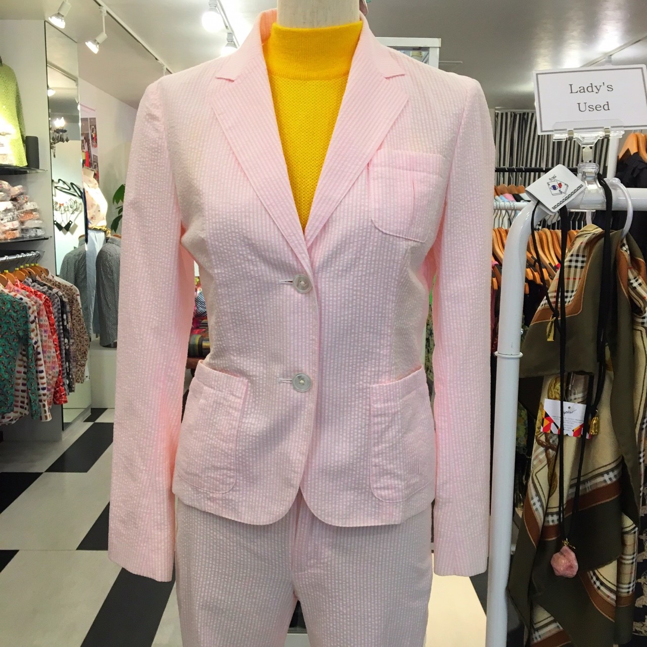 RALPH LAUREN ストライプセットアップ✳