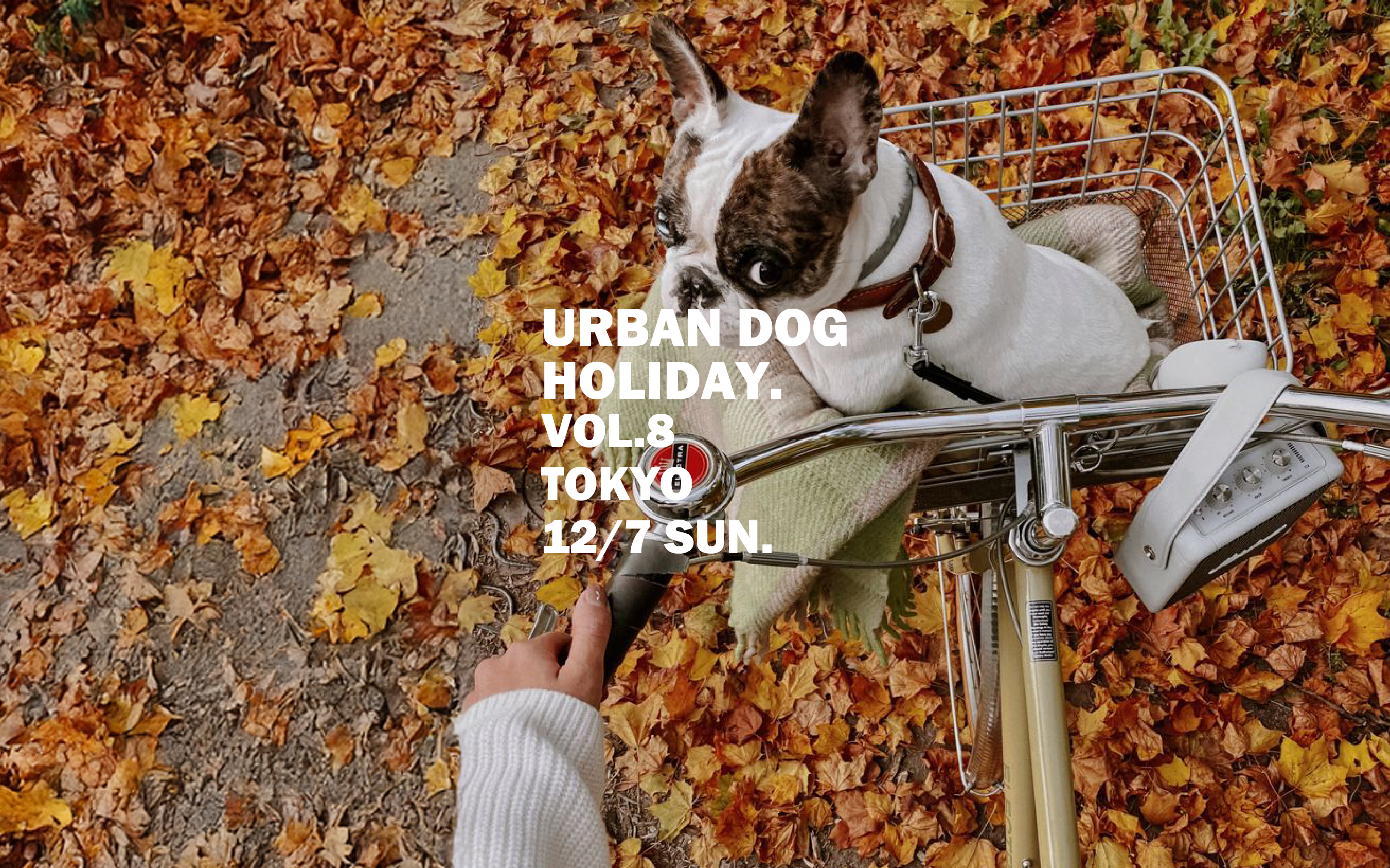 12/7 SUN. URBAN DOG HOLIDAY vol.8 TOKYO