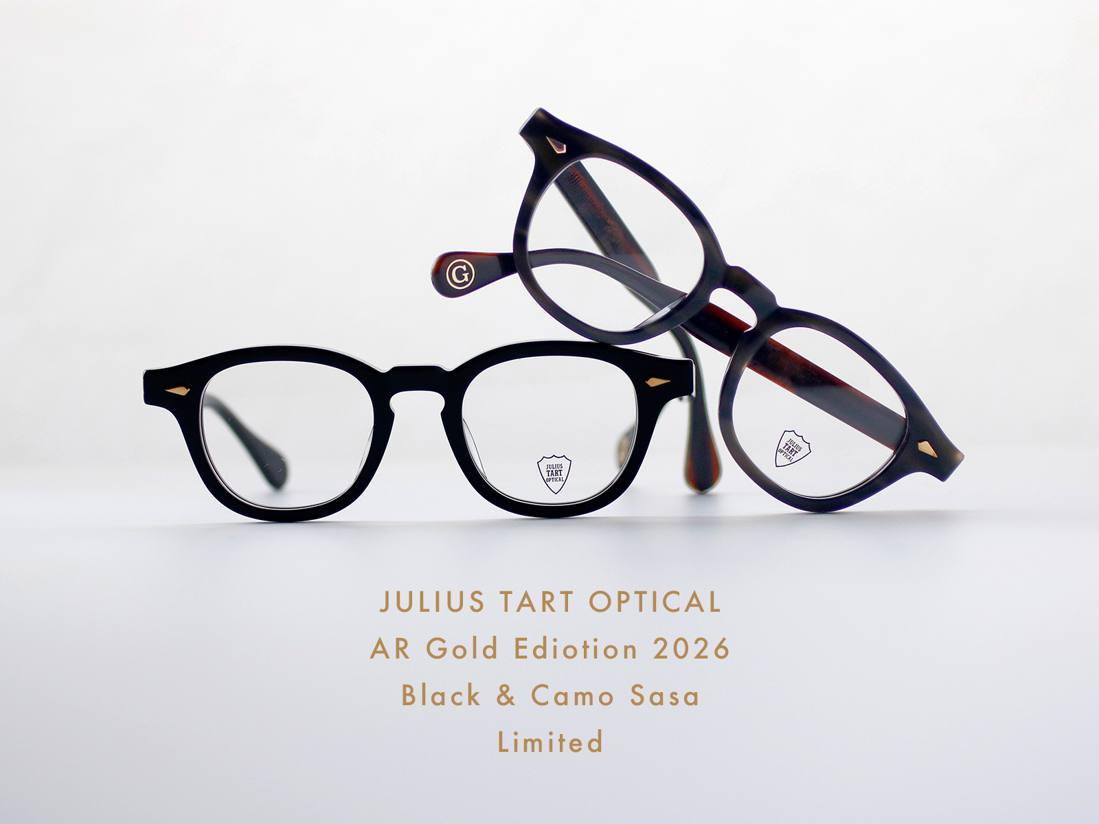 【JULIUS TART OPTICAL】 AR -Gold Edition 2026-