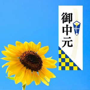 【新商品】夏のご挨拶に！御中元のしシール