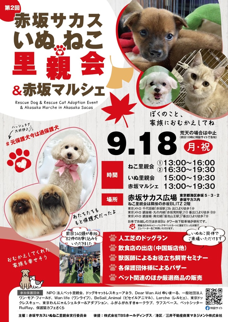 ウェルネーペット出店のお知らせ！