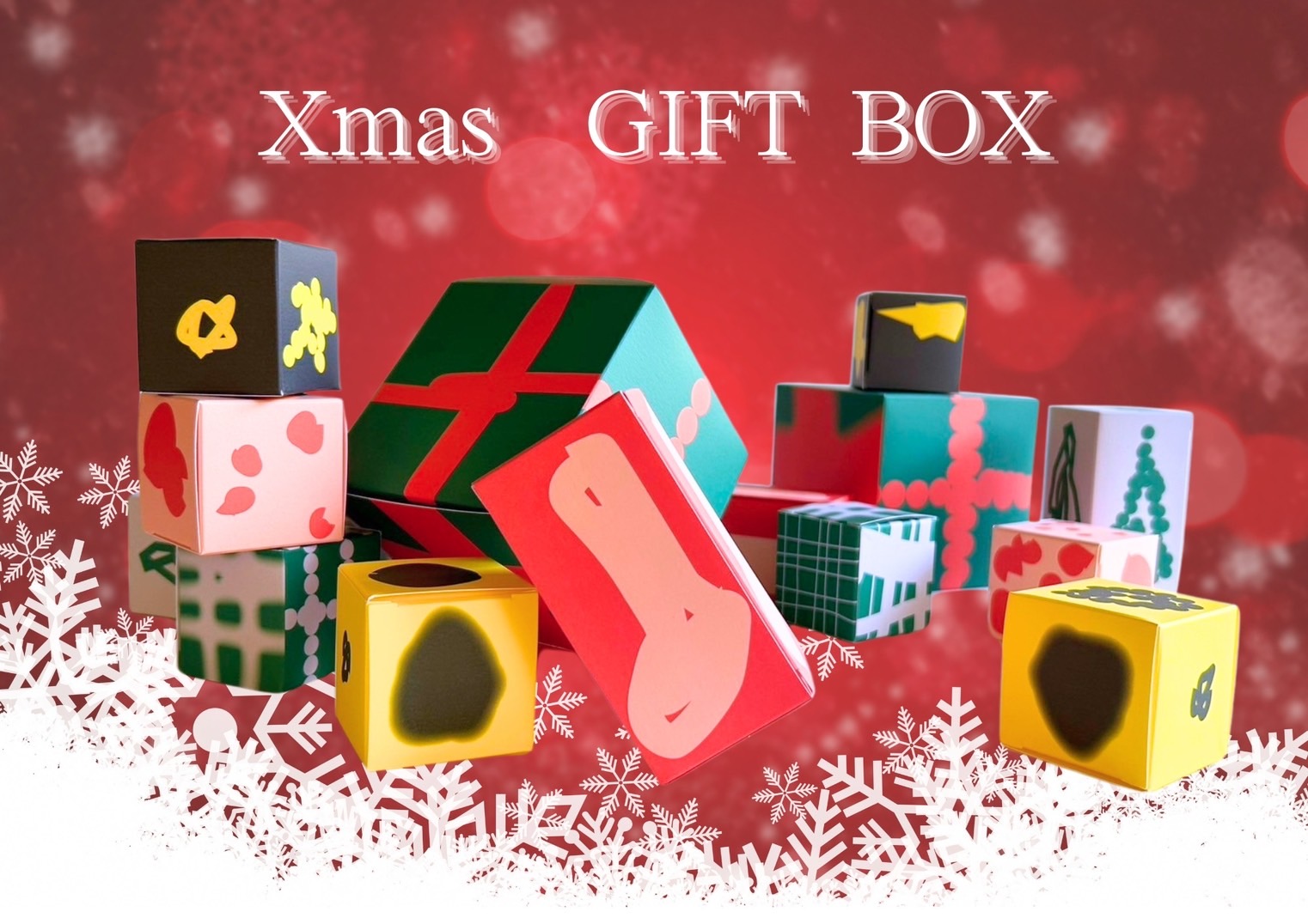【数量限定】クリスマスGIFTボックスの販売を開始しました。