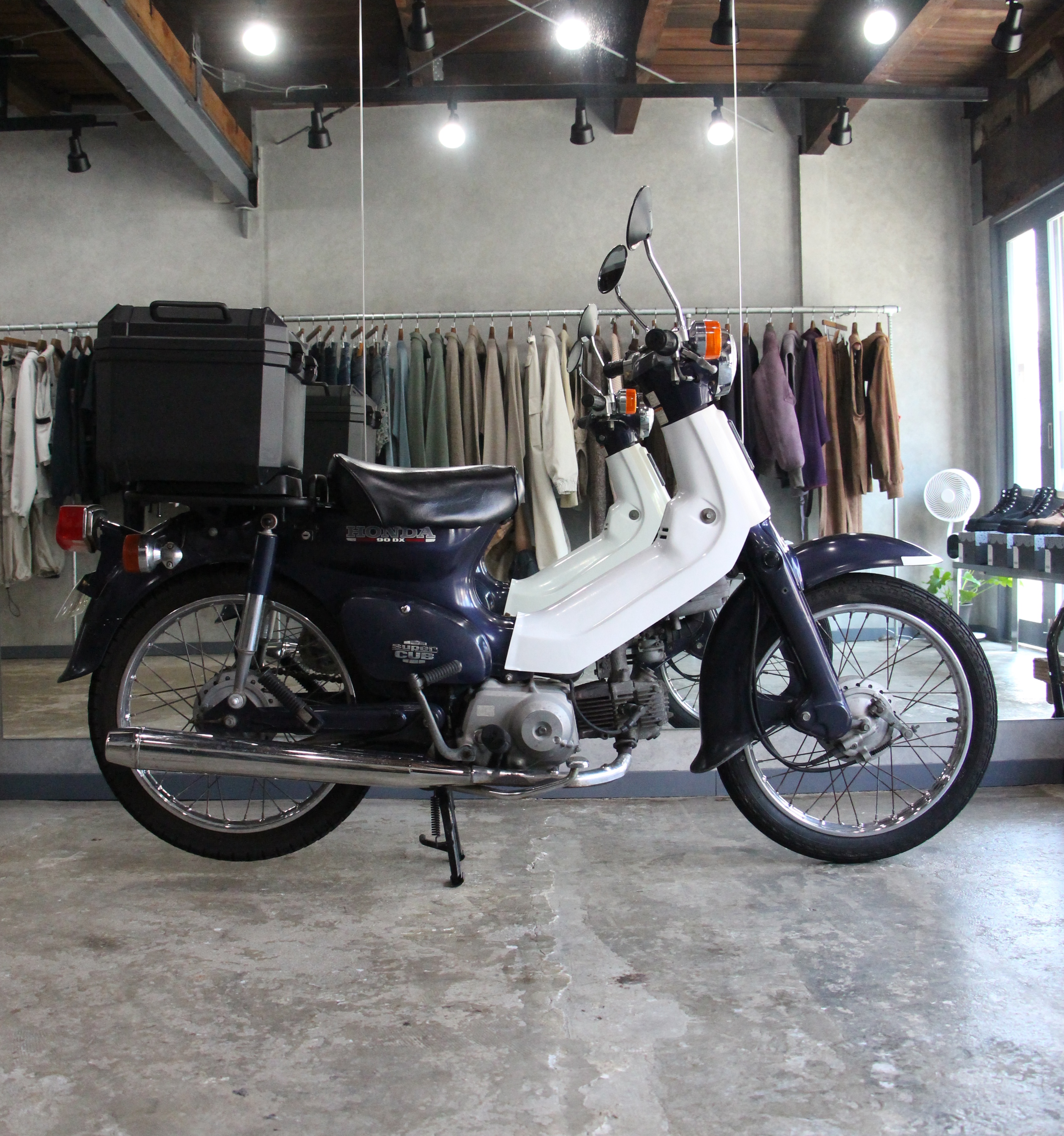 カブをカスタムしたってよ。