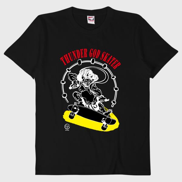スケータに着て滑って欲しい1枚!Thunder god skaterシリーズ