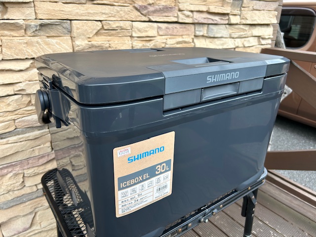 SHIMANO【ICEBOX(アイスボックス)EL 30Lチャコール】でこれからの”暑さ”を快適に❕