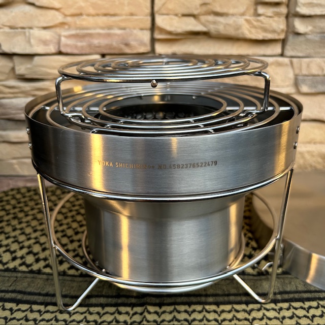 【 🆕 YOKA SHICHIRIN < 七輪> + + 】 現代版❗️"ステンレス" 七輪❗️