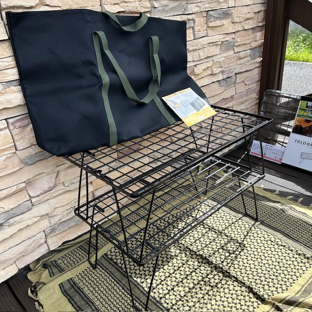 UNIFLAME数量限定【フィールドラック ブラック<トートセット>】¥3300お得なセット^ ^