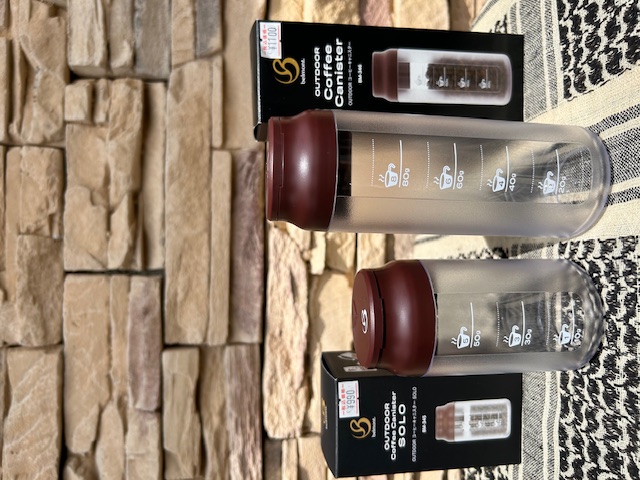 ベルモント　OUTDOOR コーヒーキャニスター で、"ベンリー" に、最高 のコーヒーを☕！