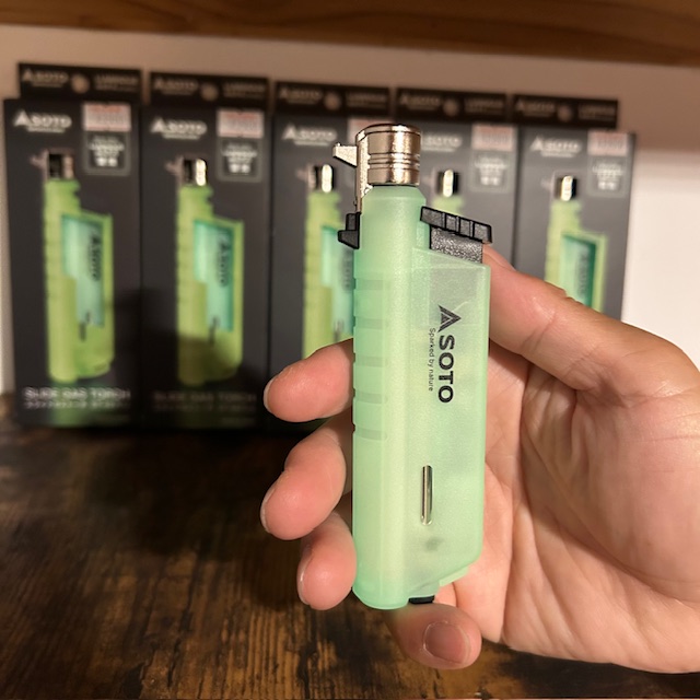 SOTO 数量限定【スライドガストーチ<ルミナス"蓄光">】本日" 発売❗️入荷❗️コレは良い^ ^