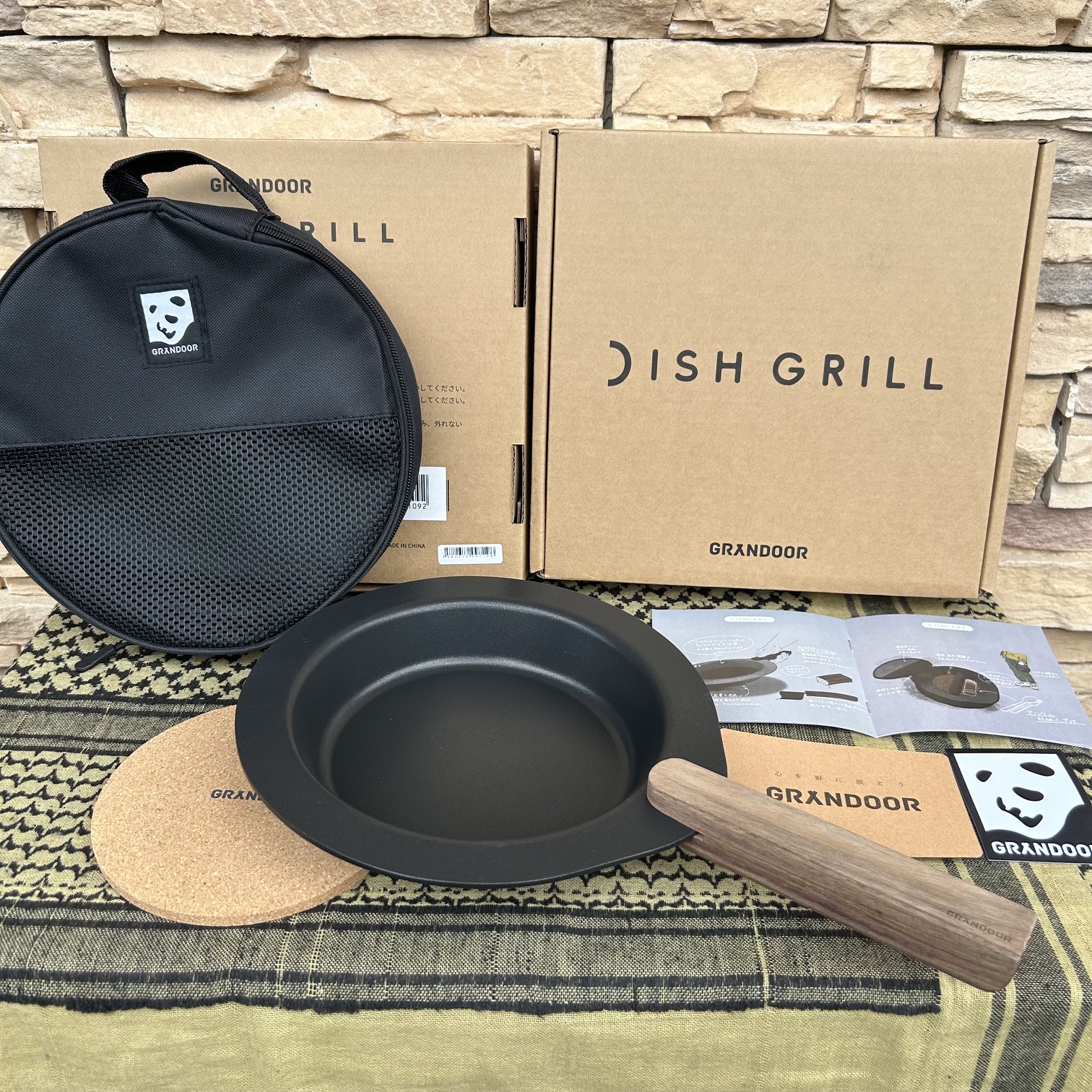 GRANDOOR【🆕DISH GRILL】¥６９８０(税込)🫢🉐‼️器にもフライパンにも❗️