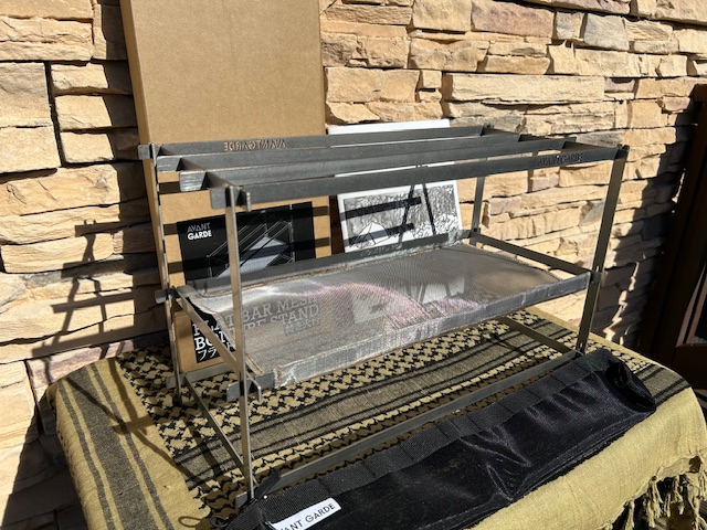 AVANT GARDE "FLAT BAR MESH BONEFIRE STAND" が登場❗️