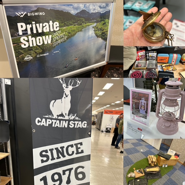 【COLEMAN】【OGAWA】他各ブランド《2026SS 業者向け合同展》に行って参りました^ ^