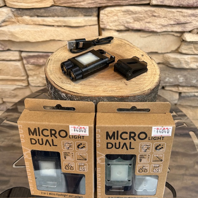 5050WORKSHOP【🆕MICRO LIGHT DUAL】が登場❗️入荷❗️マルチな使い勝手